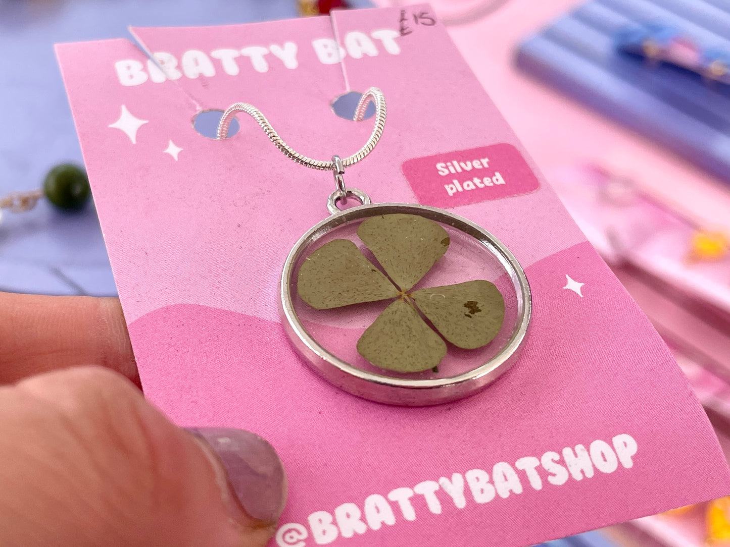 Four Leaf Clover Necklace