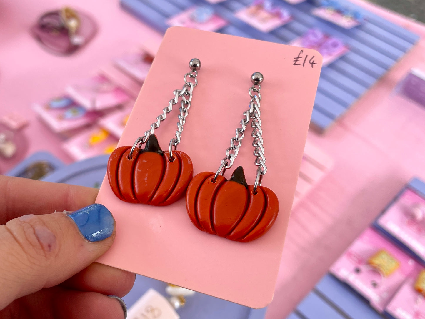 Pumpkin Earrings