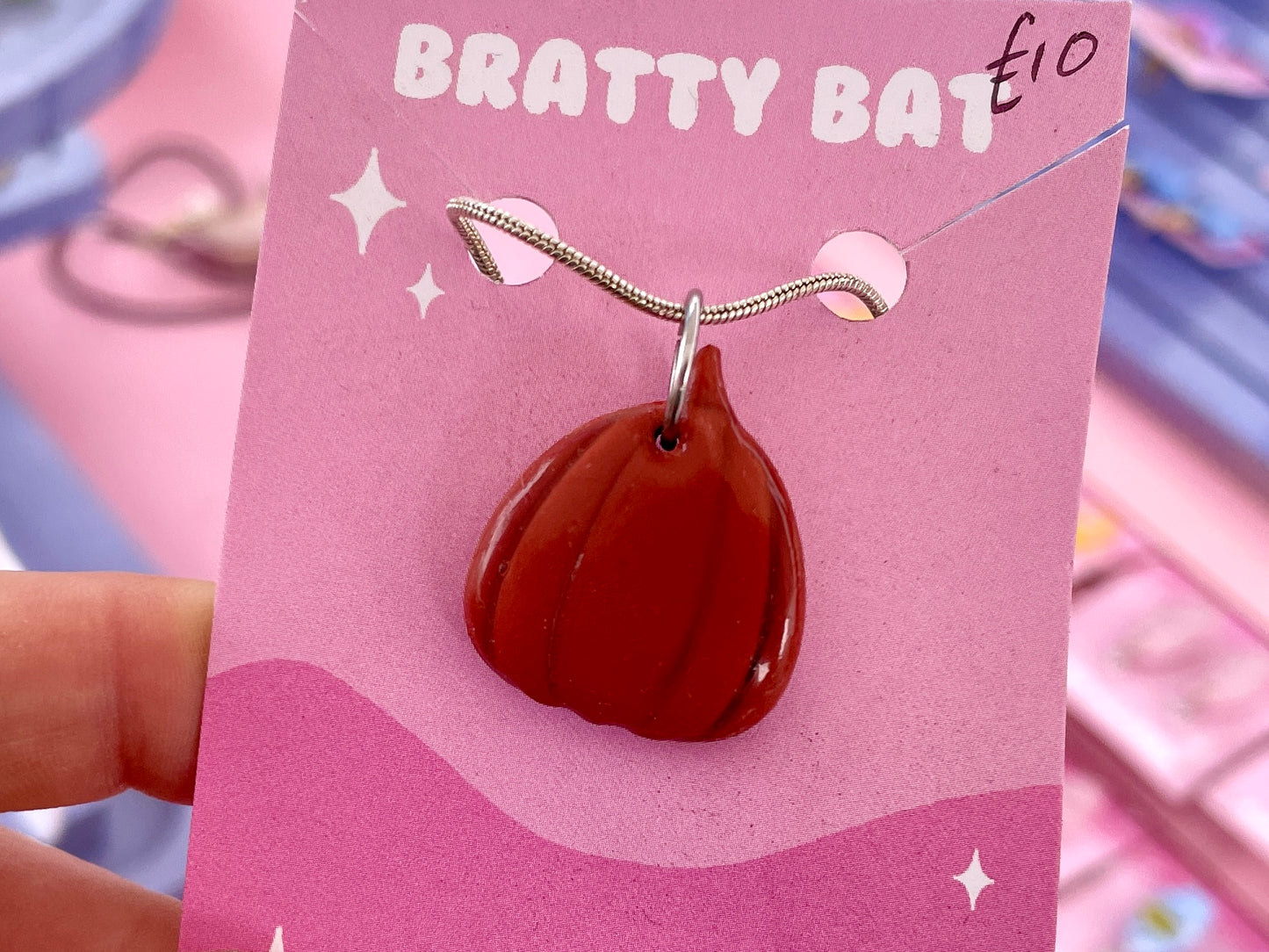 Round Pumpkin Necklace