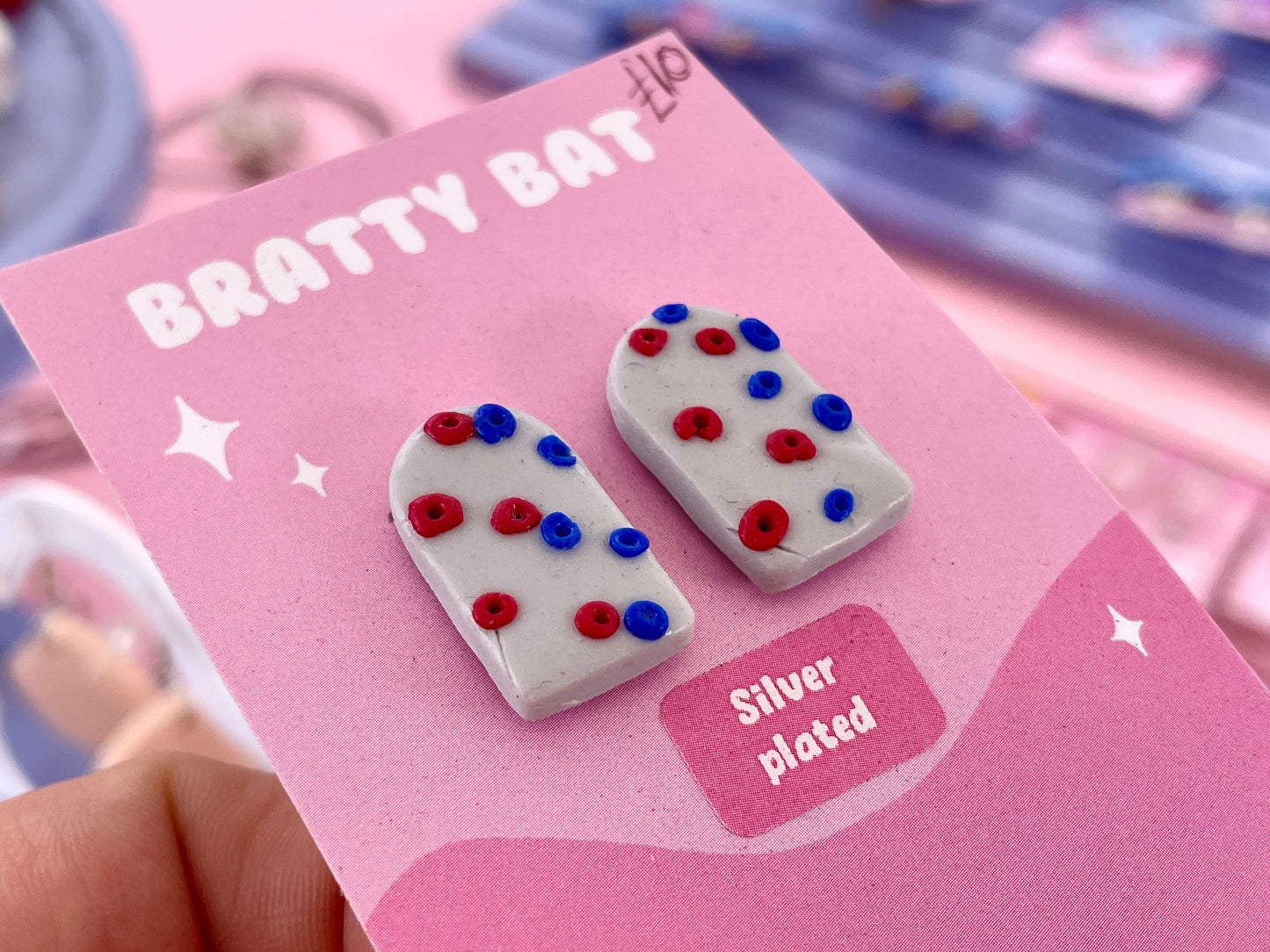 Rock Climbing / Bouldering Wall Stud Earrings - Arch Shaped