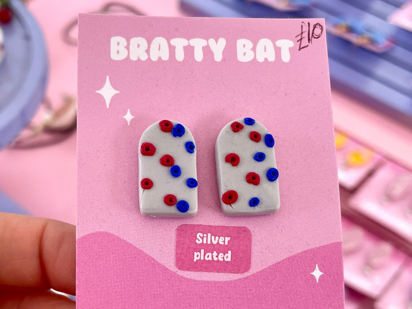 Rock Climbing / Bouldering Wall Stud Earrings - Arch Shaped