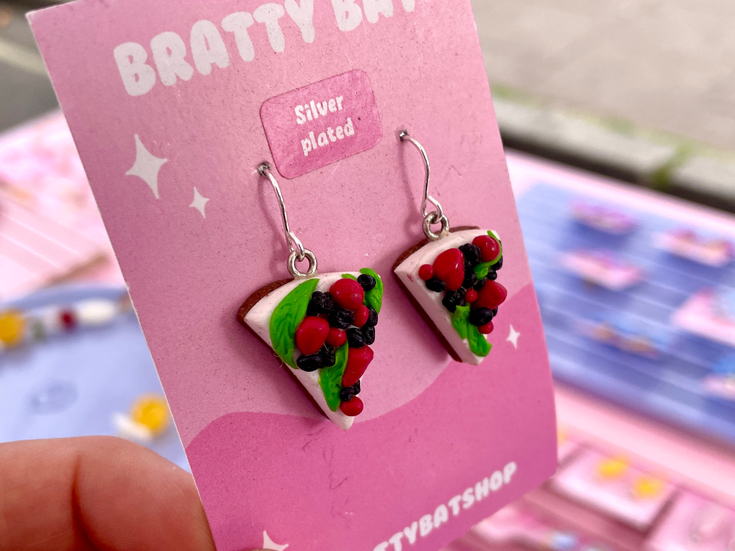 Cheesecake Earrings