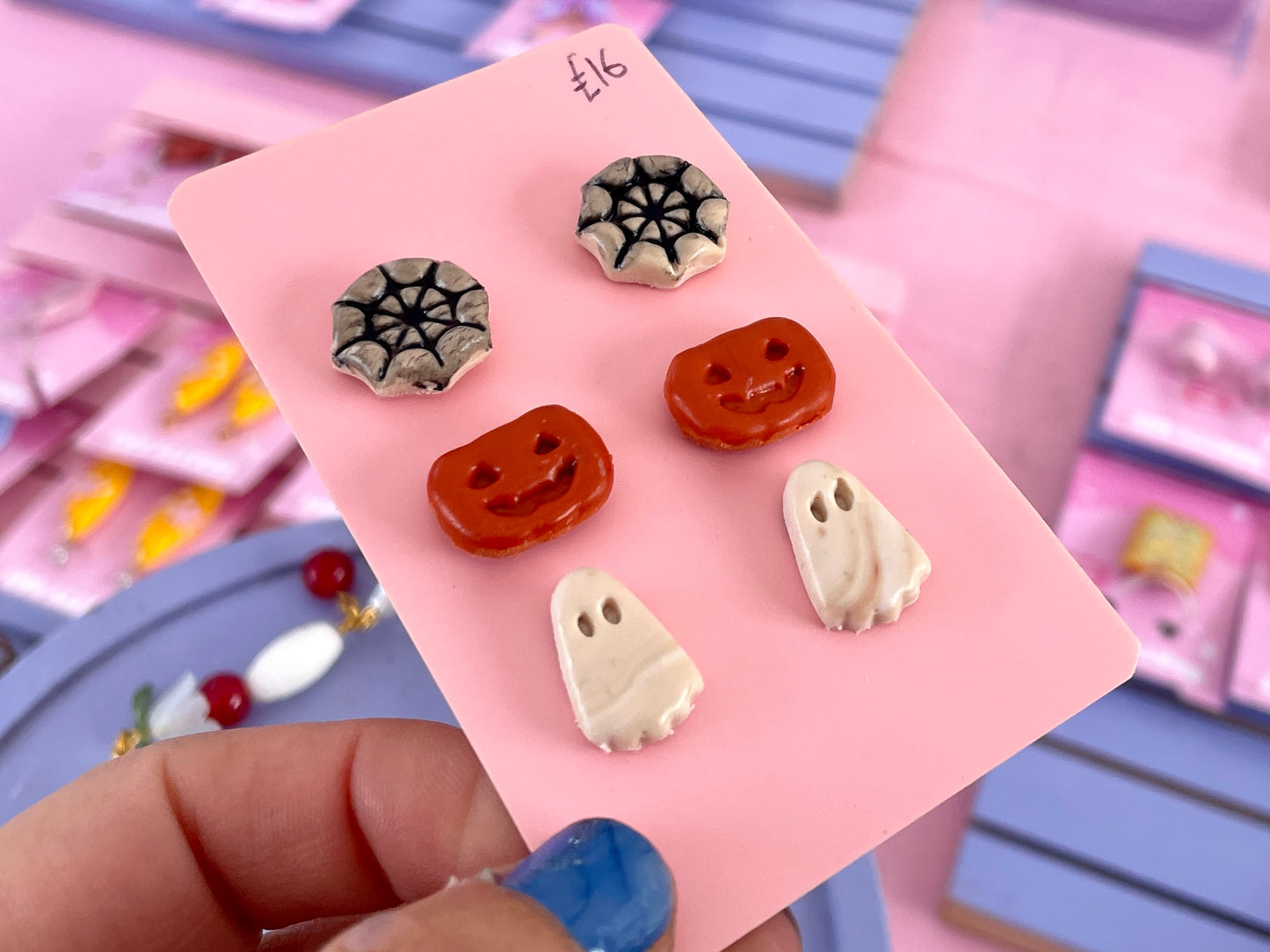 Halloween Stud Earring Set