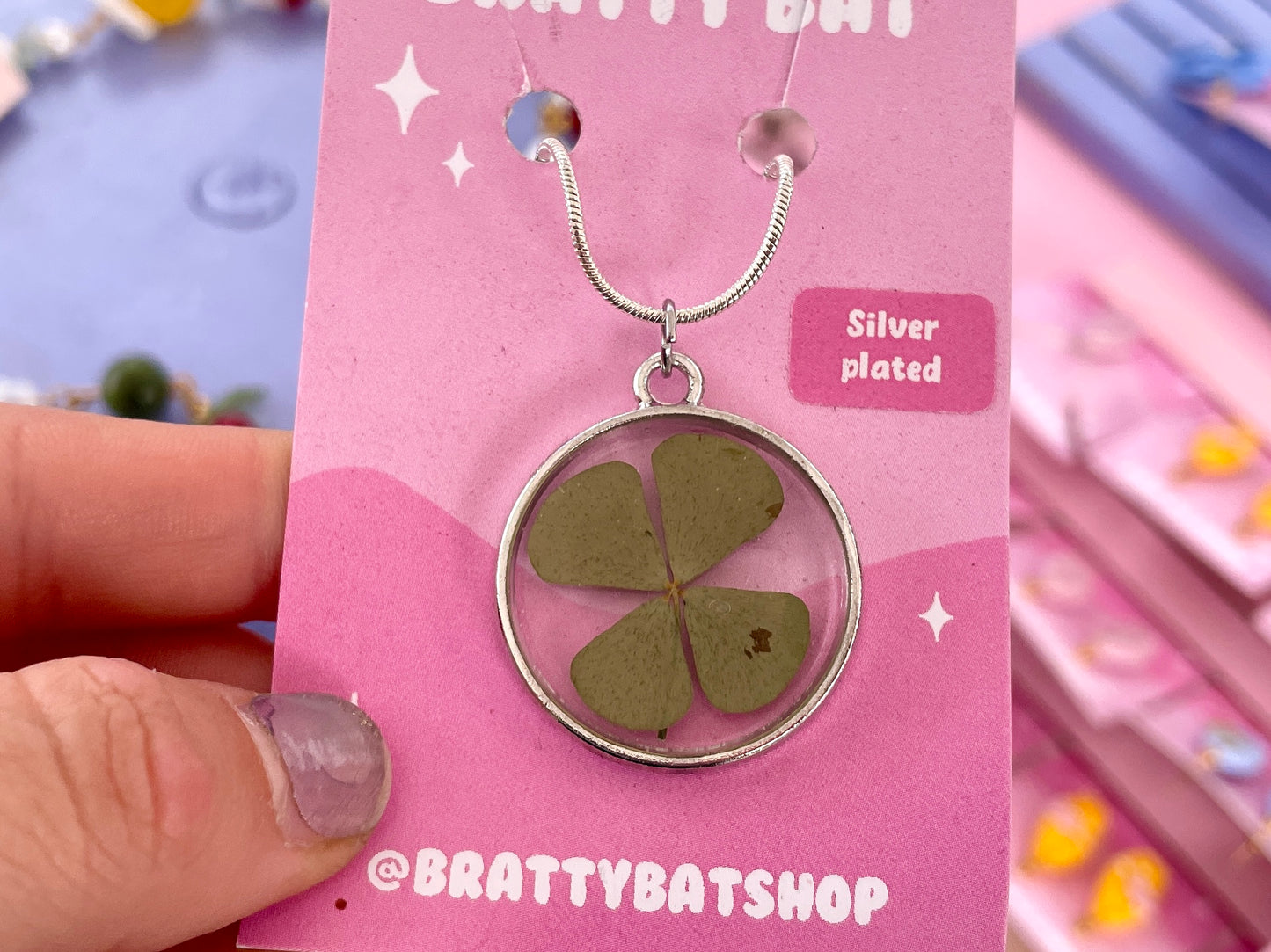 Four Leaf Clover Necklace