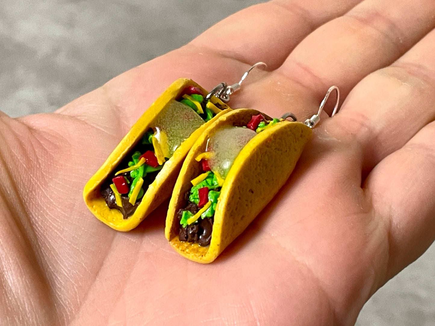 Taco Earrings