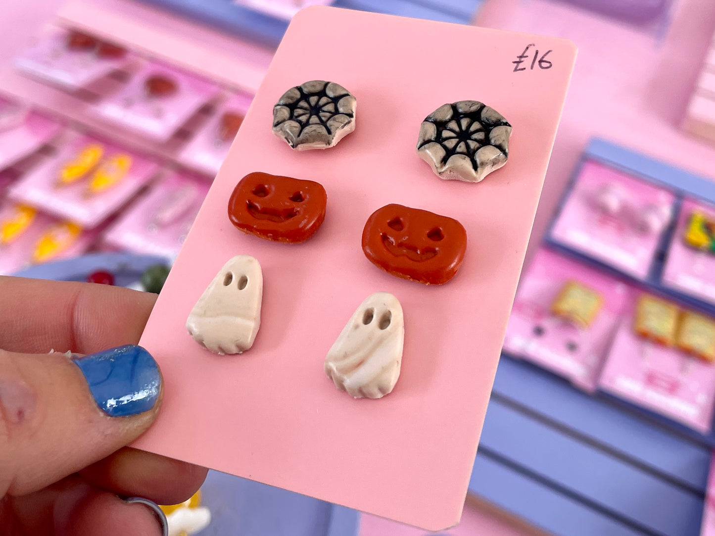 Halloween Stud Earring Set