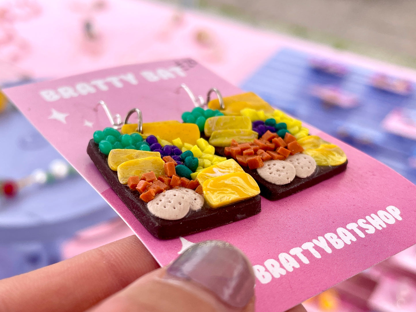 Charcuterie Board Earrings