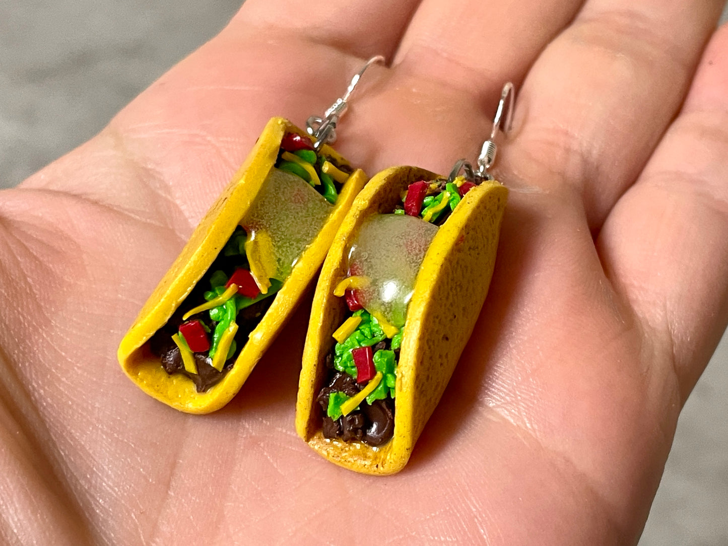 Taco Earrings