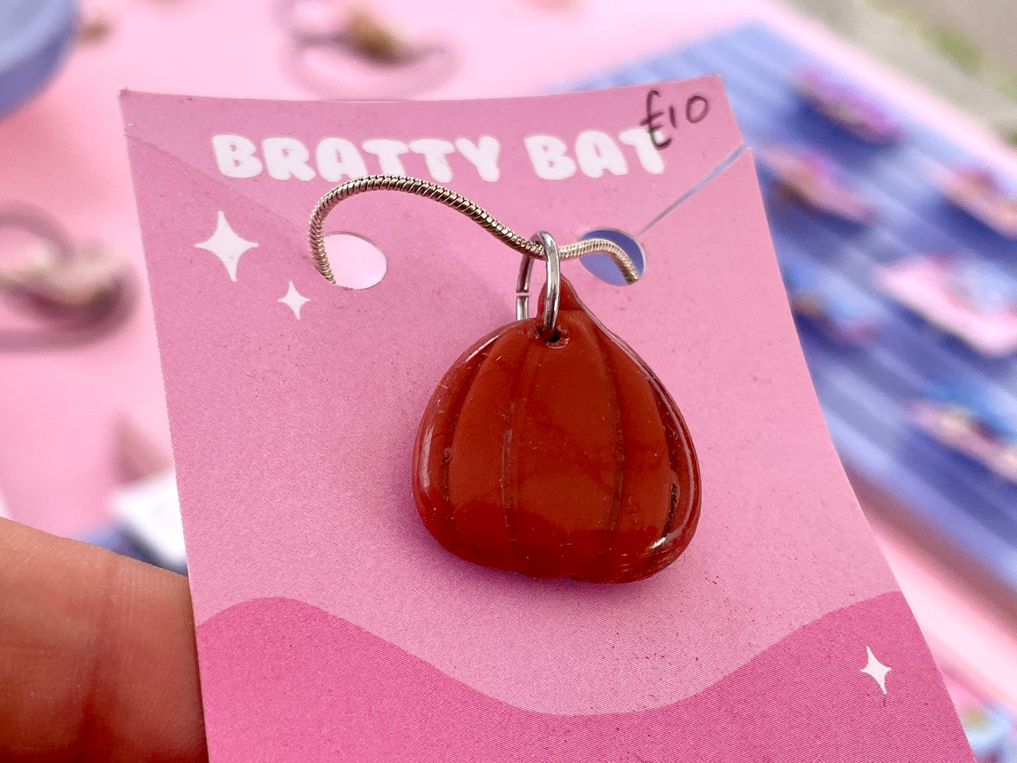 Round Pumpkin Necklace