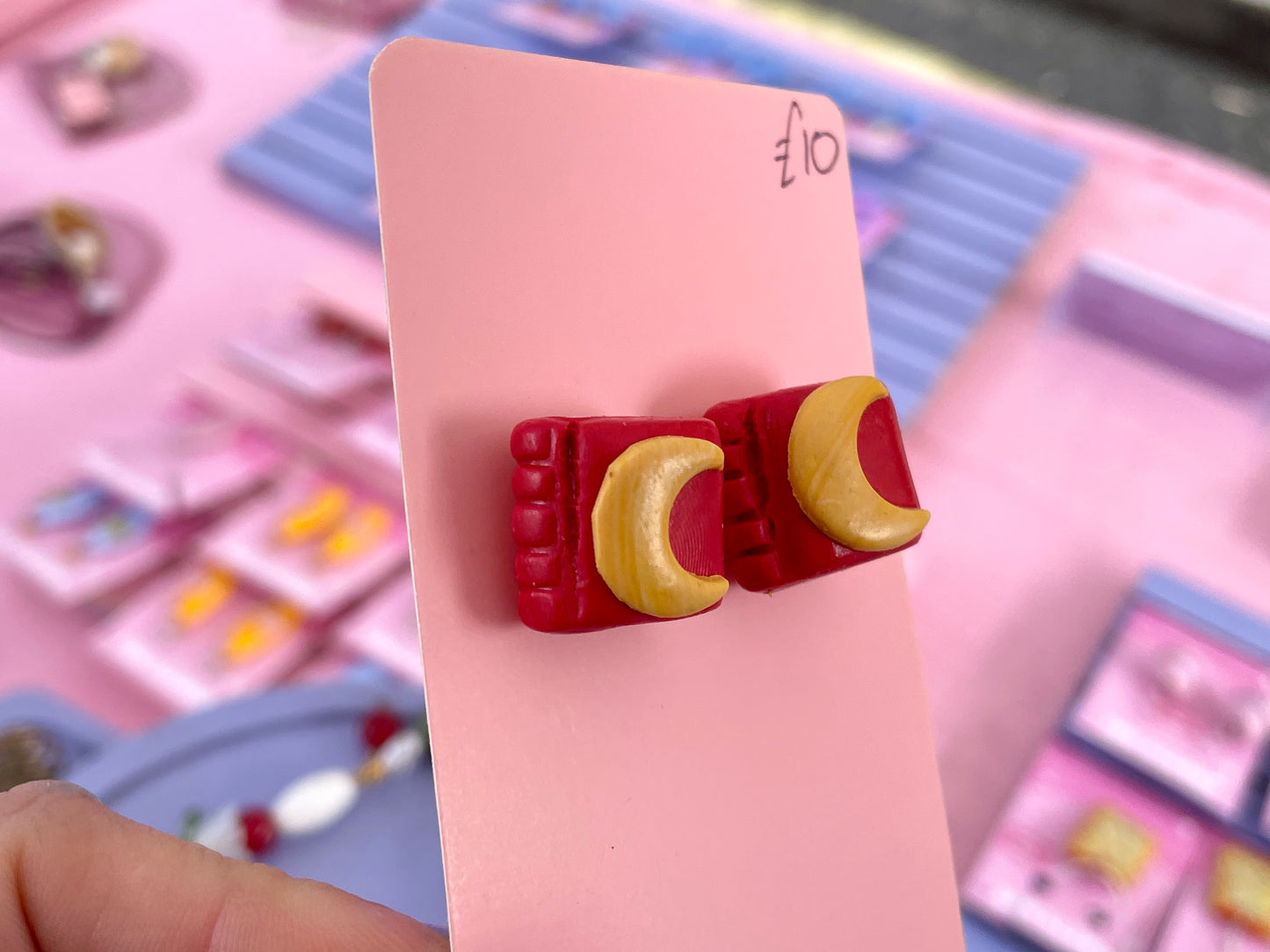Spell Book Stud Earrings