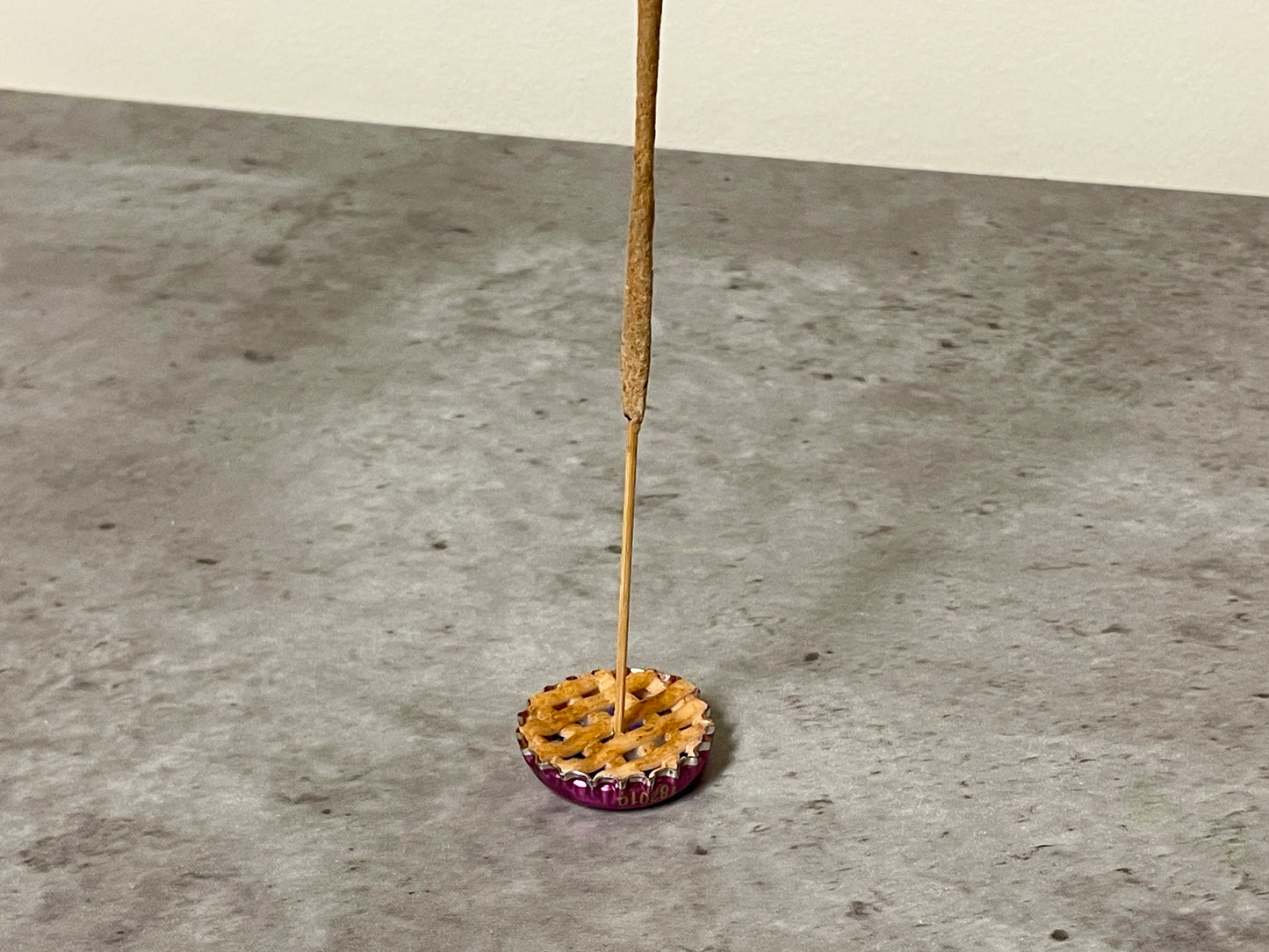 Blueberry Pie Bottlecap Incense Burner