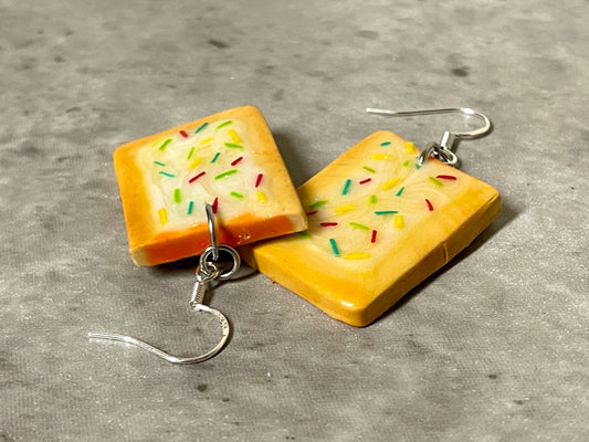Strawberry Toaster Treat Earrings