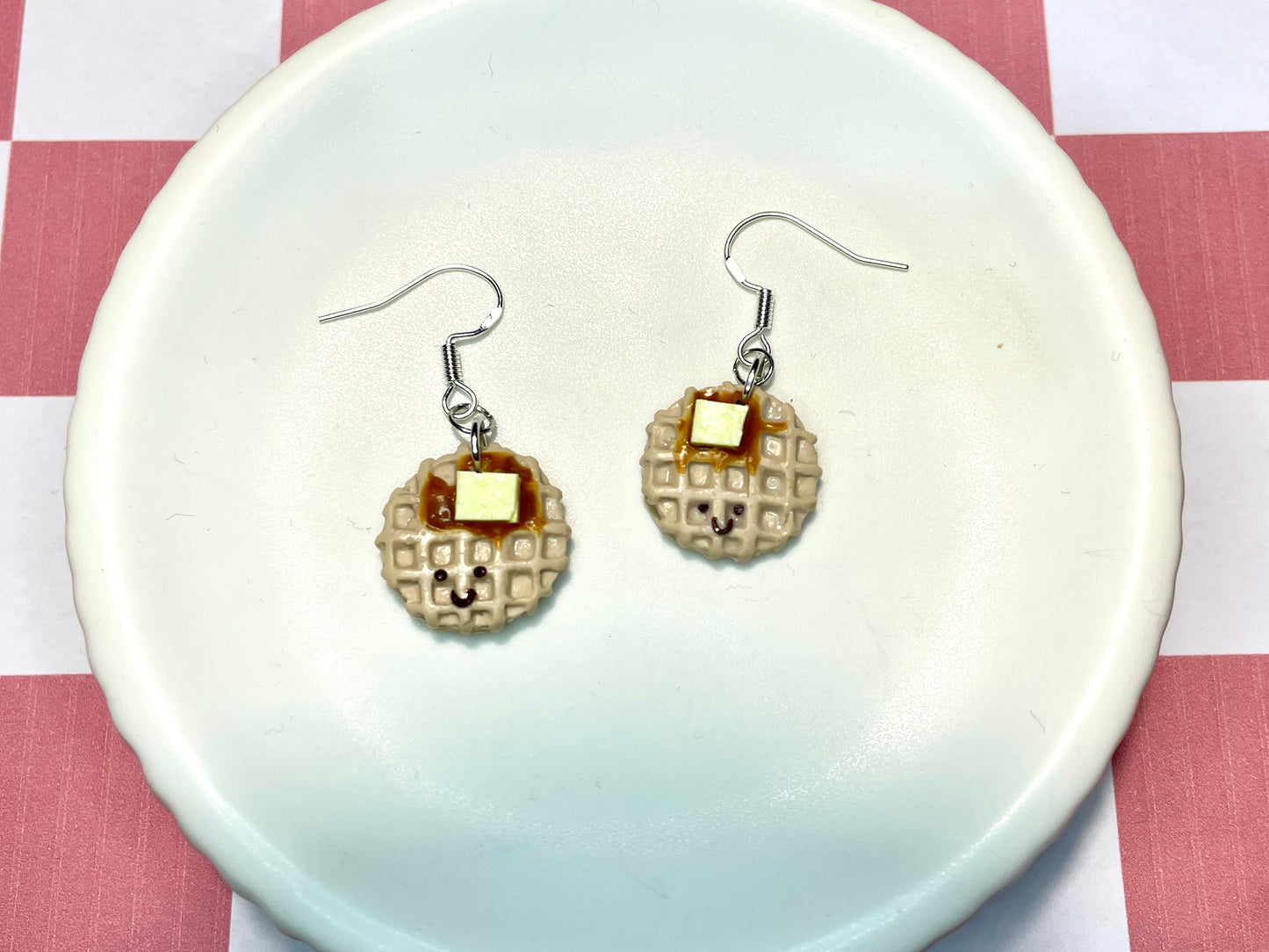 Cute Waffle Earrings