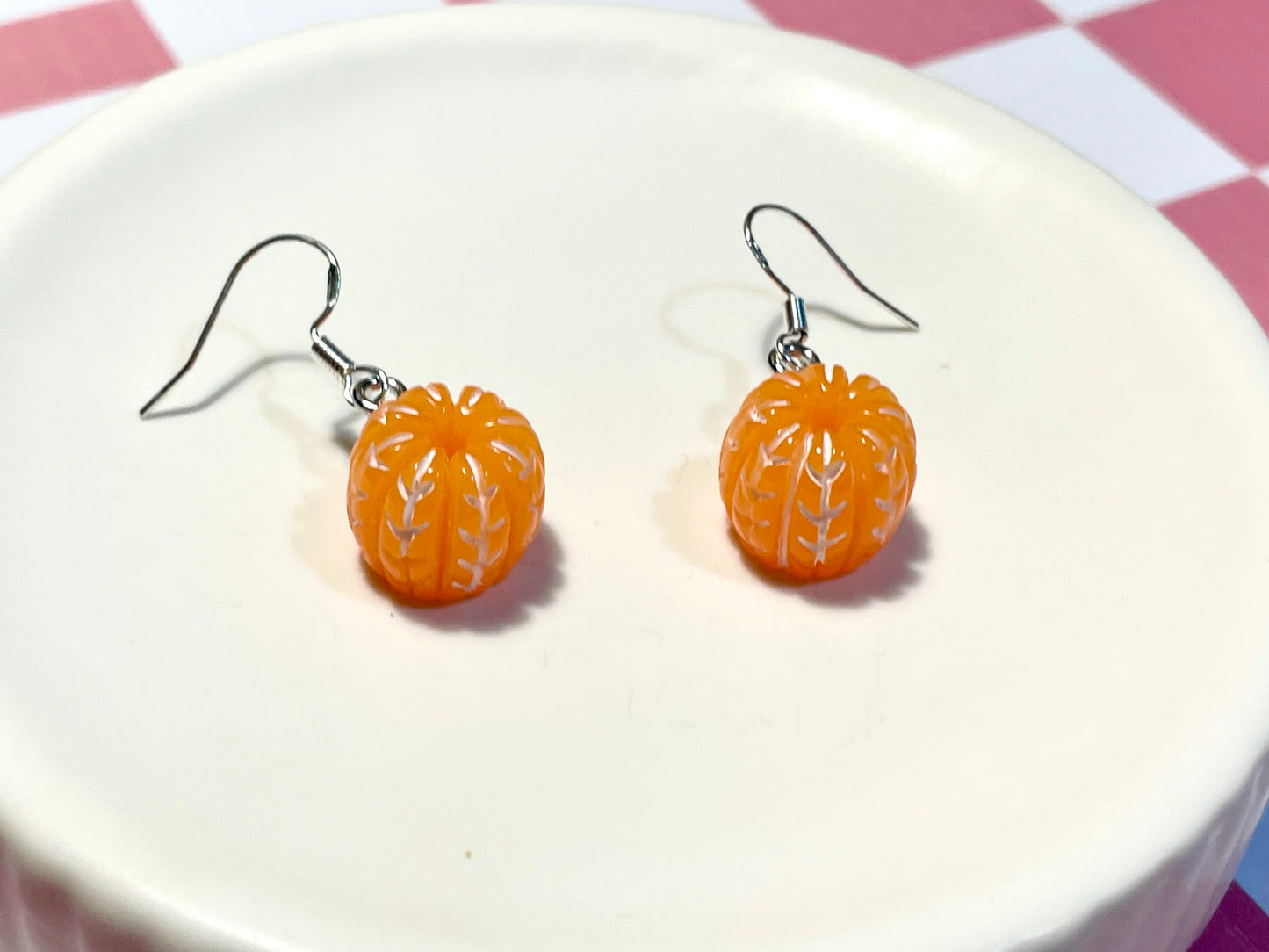 Orange / Satsuma / Tangerine Earrings