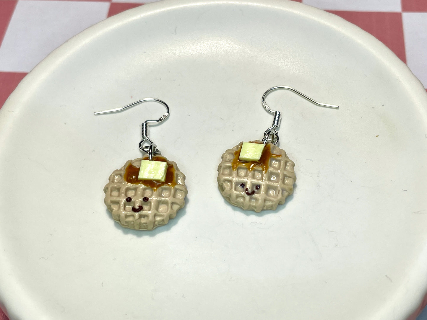 Cute Waffle Earrings