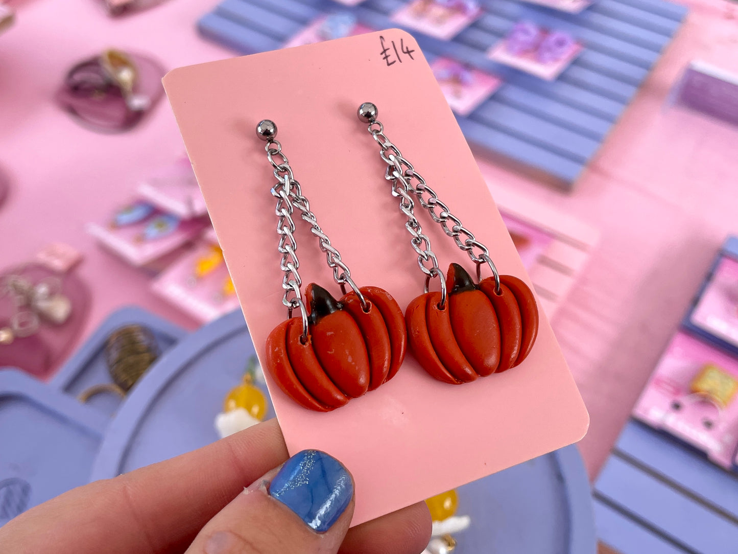 Pumpkin Earrings