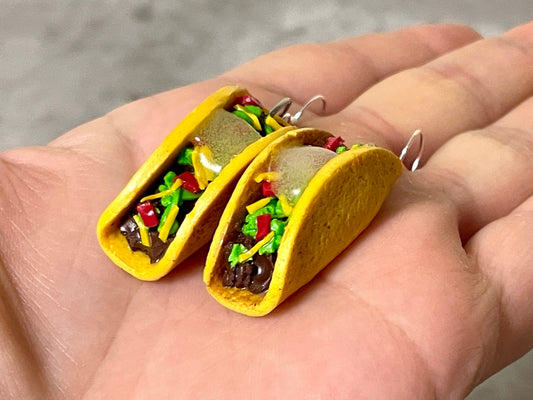 Taco Earrings