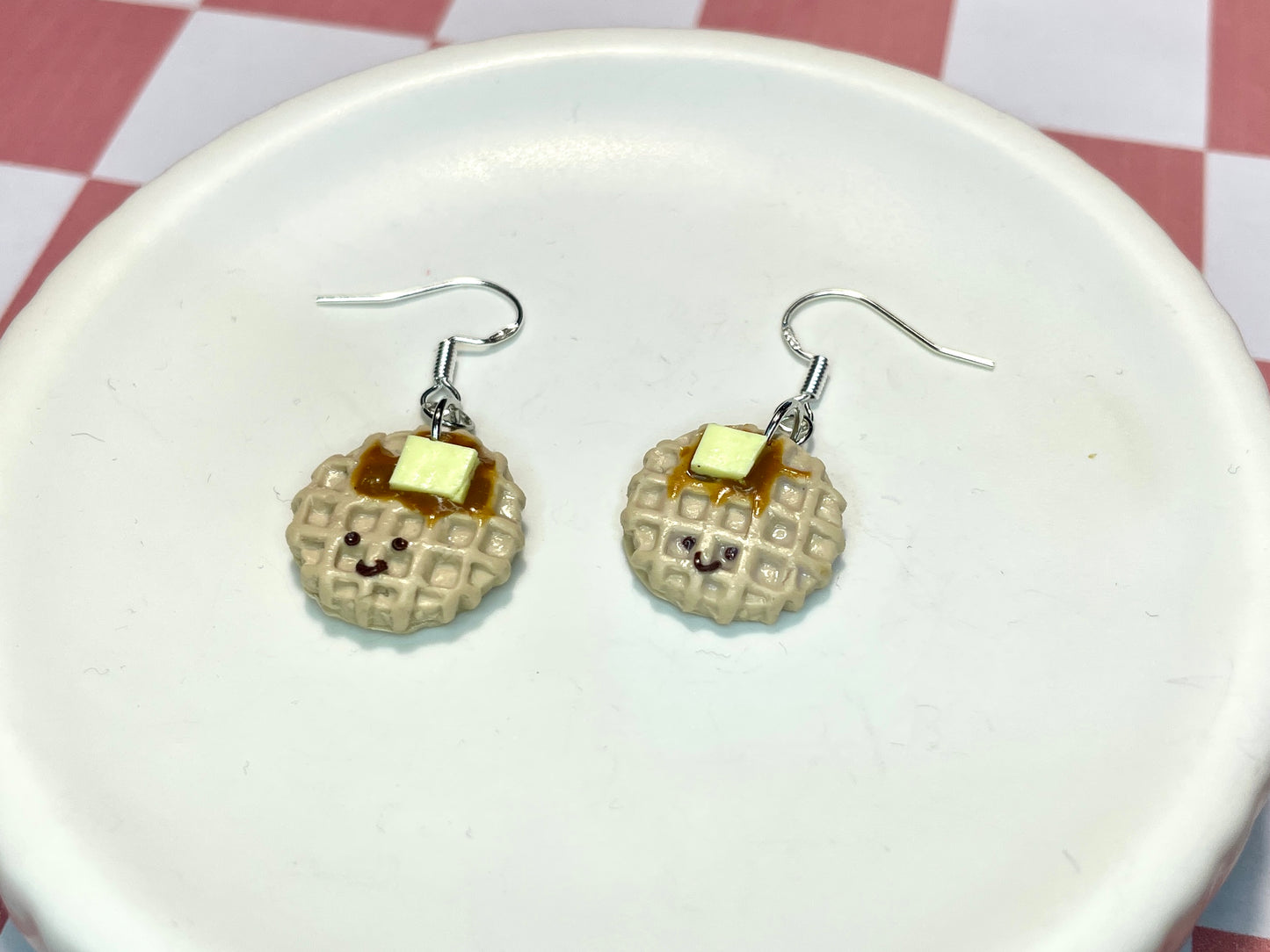 Cute Waffle Earrings