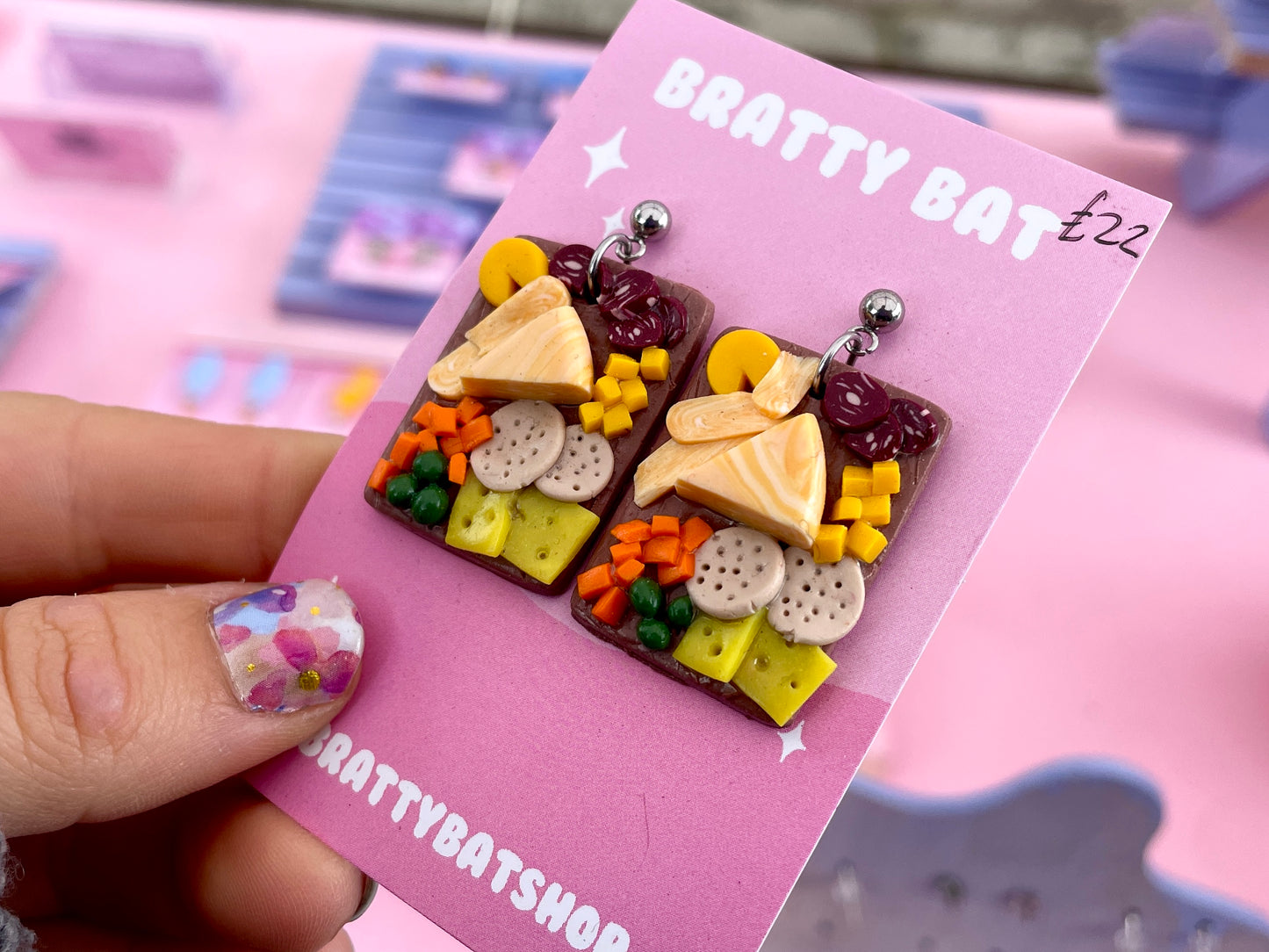 Charcuterie Board Earrings