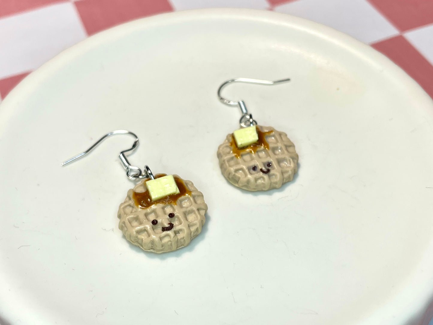 Cute Waffle Earrings