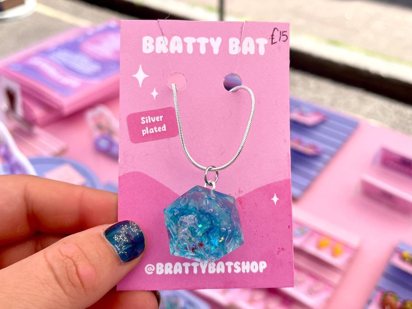 D20 Gaming Dice Necklace