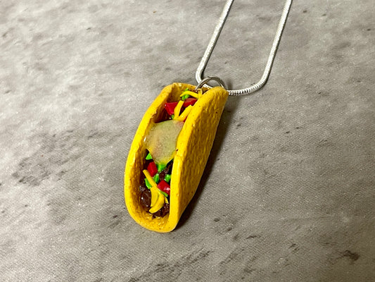 Taco Necklace