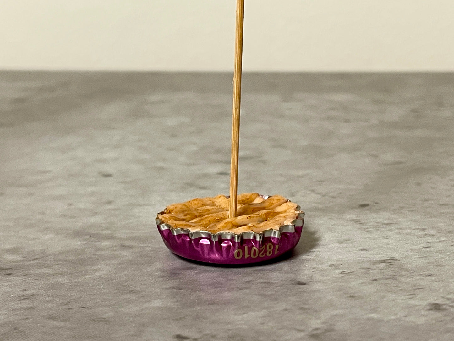 Blueberry Pie Bottlecap Incense Burner