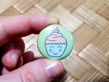 Load image into Gallery viewer, Kawaii Cupcake Badge
