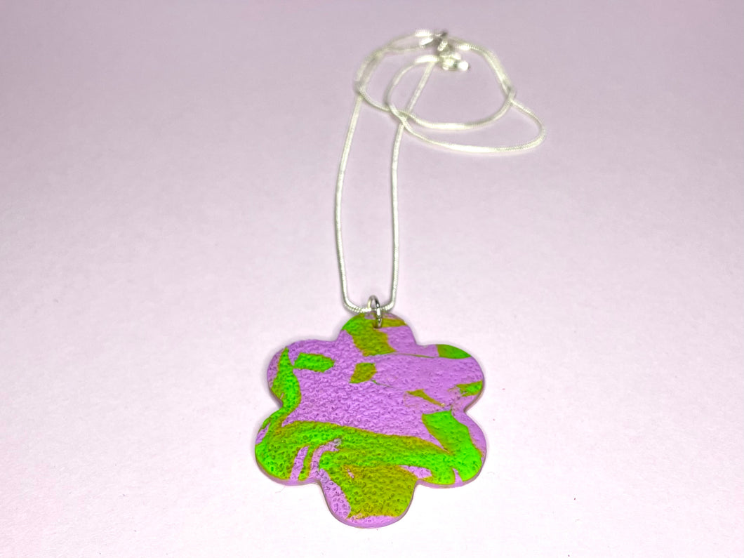 Funky Flower Necklace